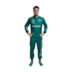 2024 Fernando Alonso & Lance Stroll Replica Race Suit | Aston Martin F1 - Ex Race Gear