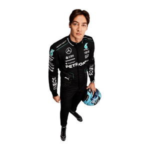 2024 George Russell Replica Race Suit | Mercedes AMG F1 Team Gear - Ex Race Gear