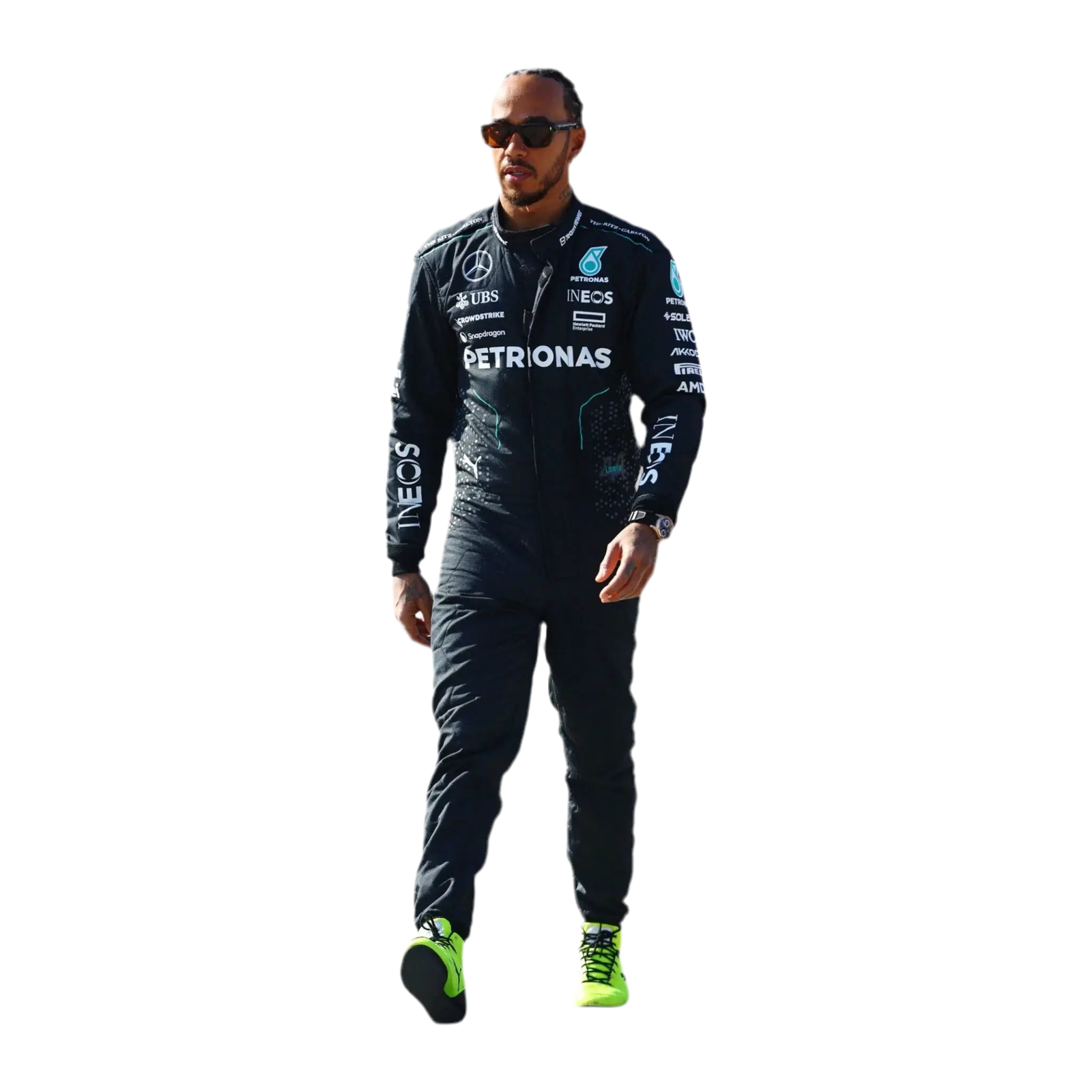 2024 Lewis Hamilton Replica Suit | Mercedes AMG F1 Team Merchandise - Ex Race Gear 