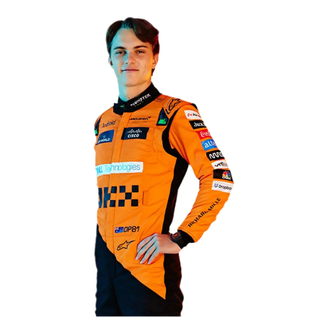 2024 Oscar Piastri Replica Race Suit | McLaren F1 Team - Ex Race Gear