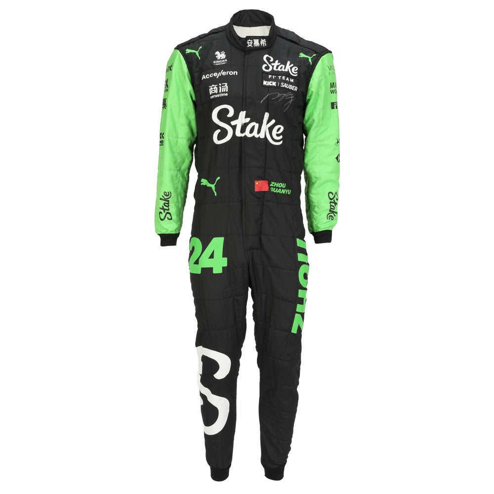 2024 Valtteri Bottas & Zhou Guanyu Replica Race Suit | Sauber F1 Team - Ex Race Gear