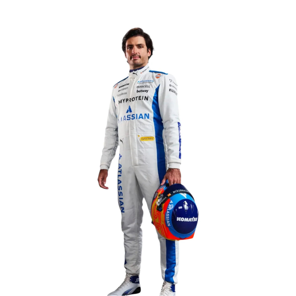 2025 Williams CARLOS SAINZ Replica Race Suits | Formula 1 Race Suit - Endless Racegear