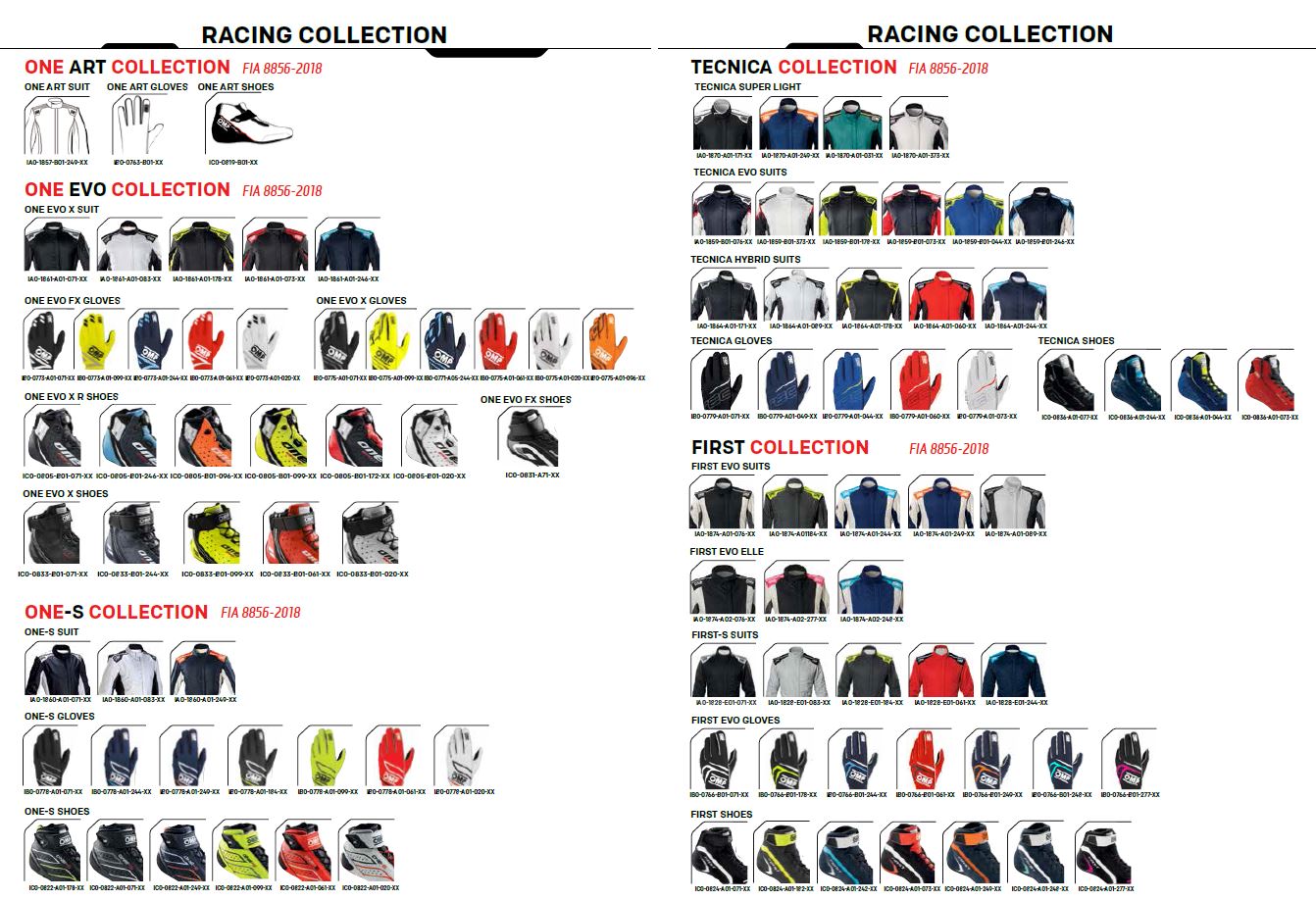 2025 OMP Tecnica Super Light Race Suit Fireproof Overalls FIA 8856-2018 Racing OMP