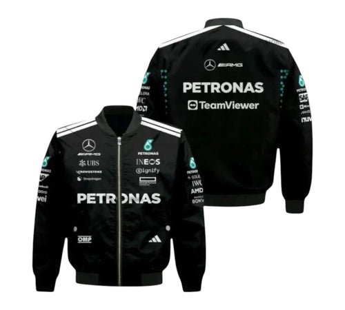 2025 Andrea Kimi Antonelli Mercedes F1 Vintage Jacket Endless Racegear