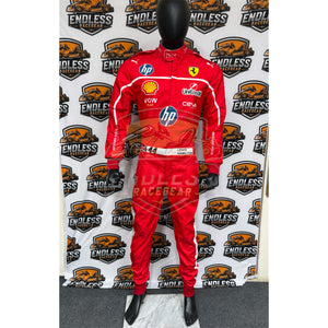 2025 Charles Leclerc Scuderia Ferrari HP F1 Replica Race Suit - Endless Racegear