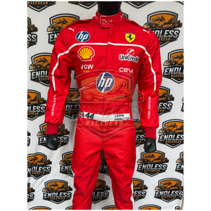 2025 Charles Leclerc Scuderia Ferrari HP F1 Replica Race Suit - Endless Racegear