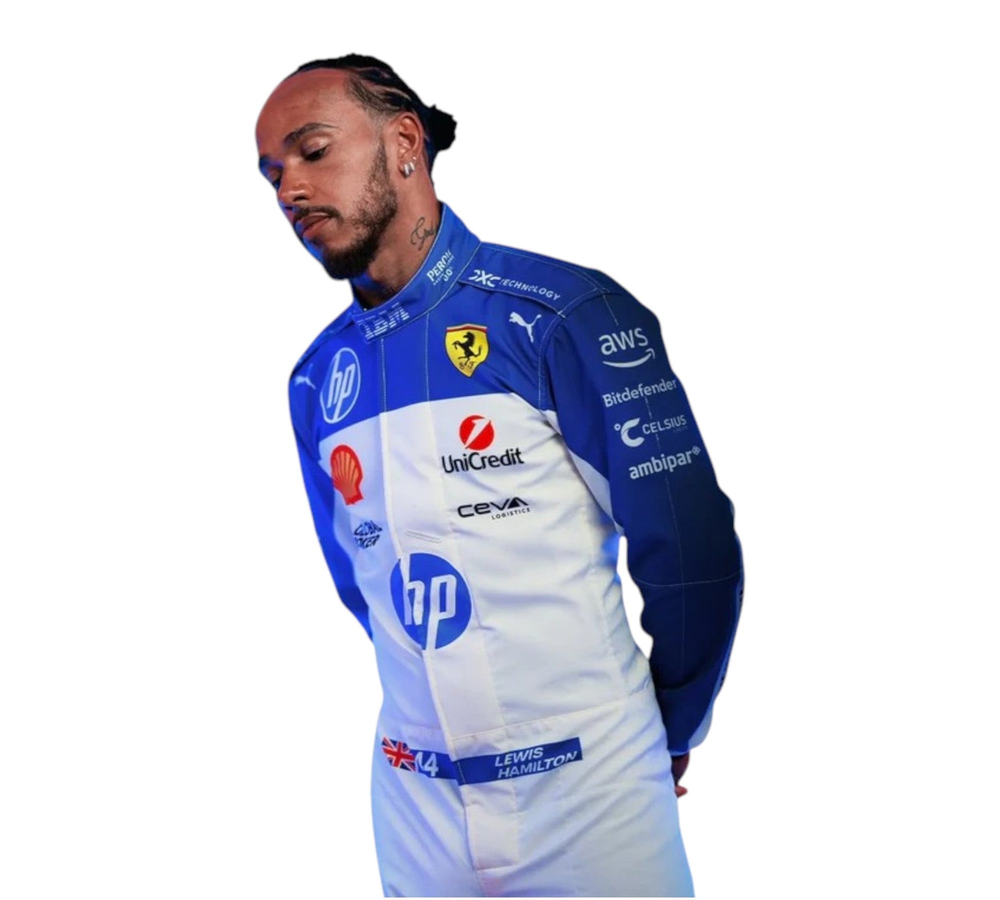 2025 Lewis Hamilton Miami GP Replica Race Suit – Ferrari F1 Team - Endless Racegear