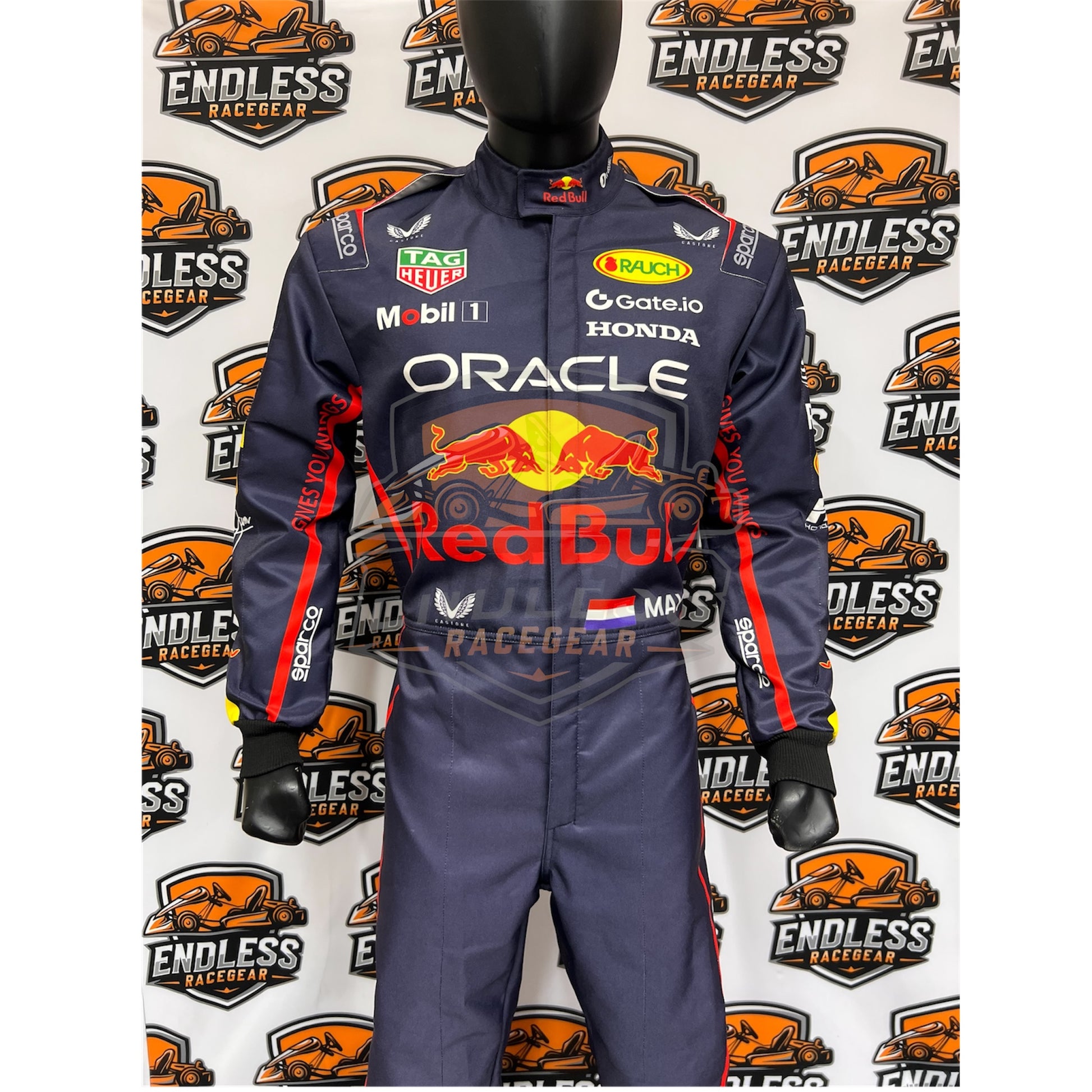 2025 Max Verstappen Red Bull Racing  Replica Suit – F1 Edition - Endless Racegear