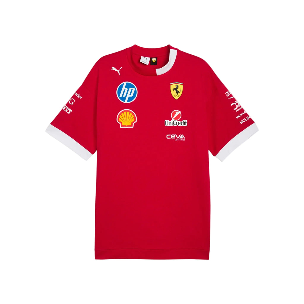 2025 Scuderia Ferrari Driver's T-shirt Endless Racegear
