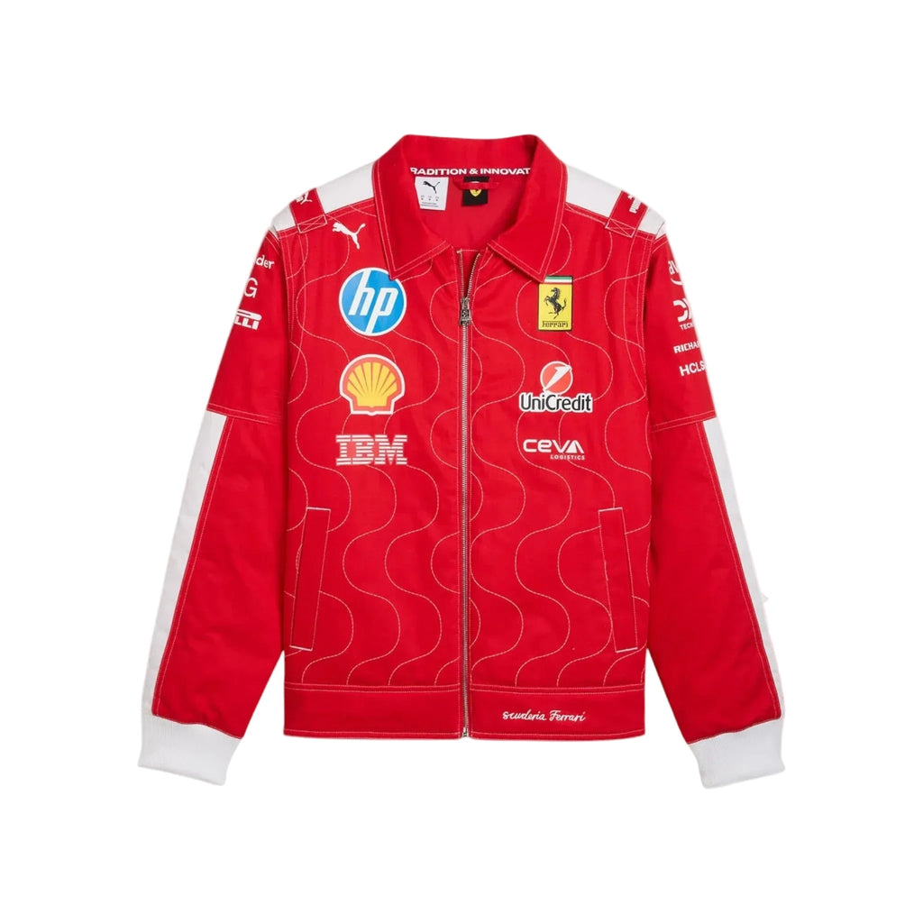 2025 Scuderia Ferrari Monza GP Team Jacket Crossfit Racegear