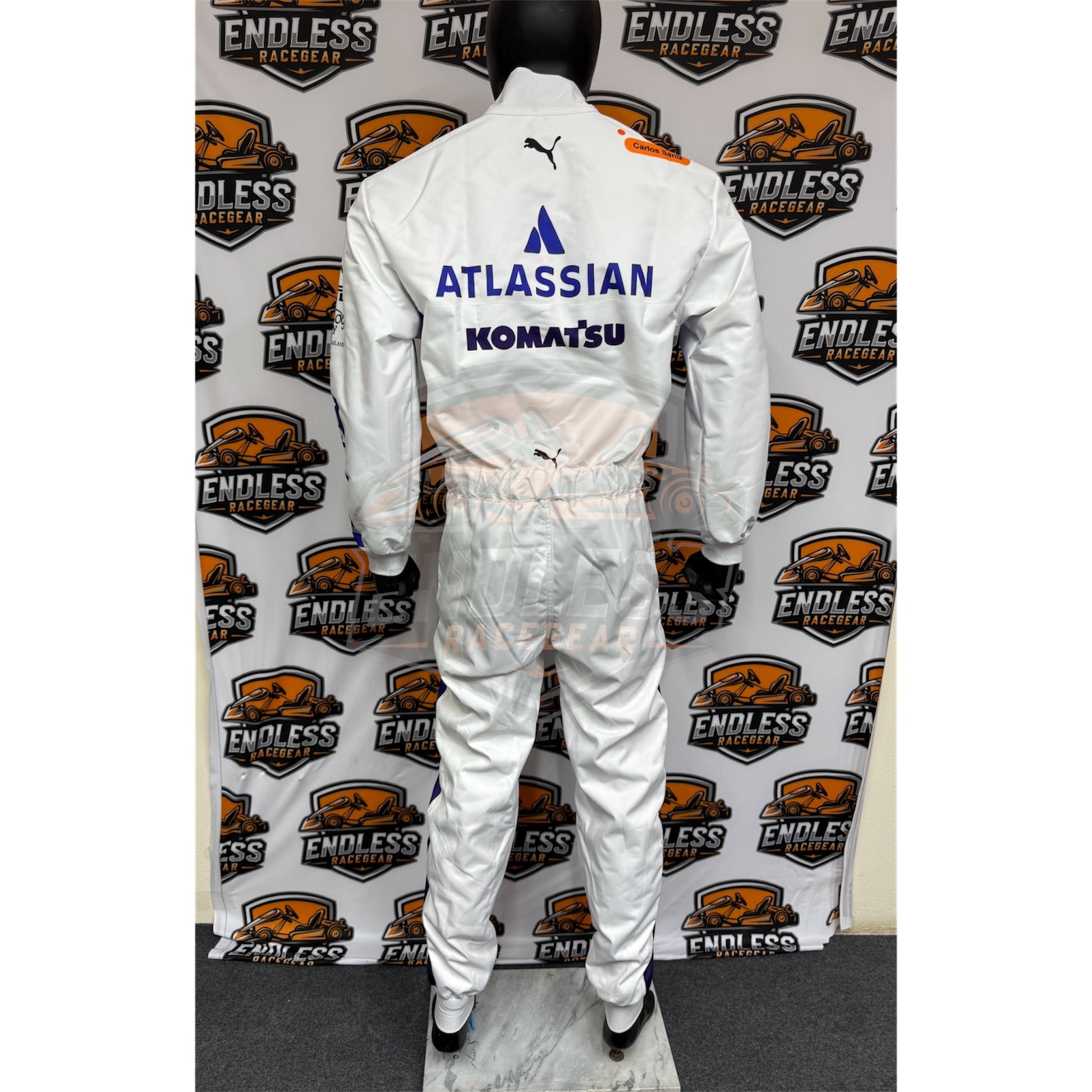 2025 Williams Carlos Sainz replica F1 race suit - Premium Endless Racegear
