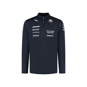2025 Williams Racing F1 Team 1/4 Zip Sweater Endless Racegear