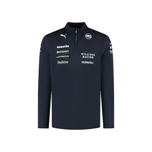 2025 Williams Racing F1 Team 1/4 Zip Sweater Endless Racegear