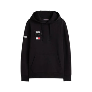 Black hoodie with Cadillac logo on a white background - Endless Racegear