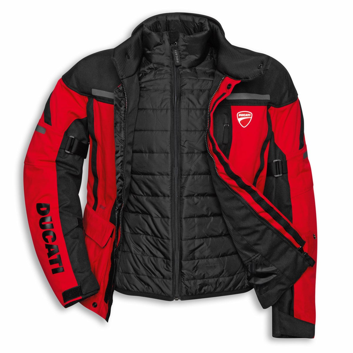 Tour C4 Red Textile Jacket Ducati