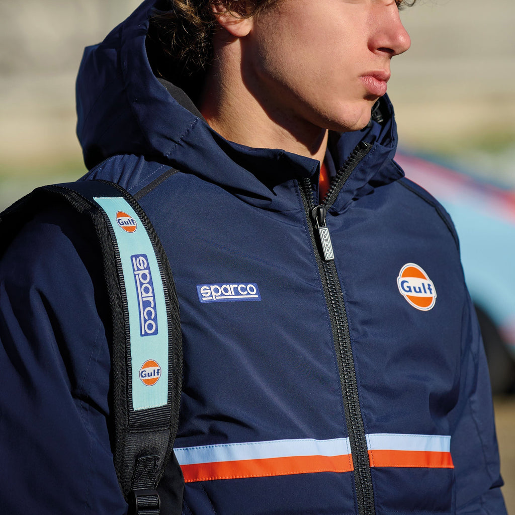 Sparco Gulf Racing Driver Suit Classic Retro 2-Layer Overalls Fireproof FIA Spec Sparco
