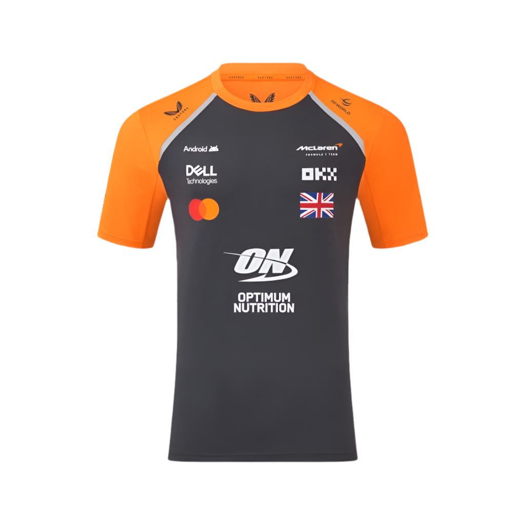 2025 McLaren Team Lando Norris Driver Set Up Replica T-Shirt - Phanto Endless Racegear