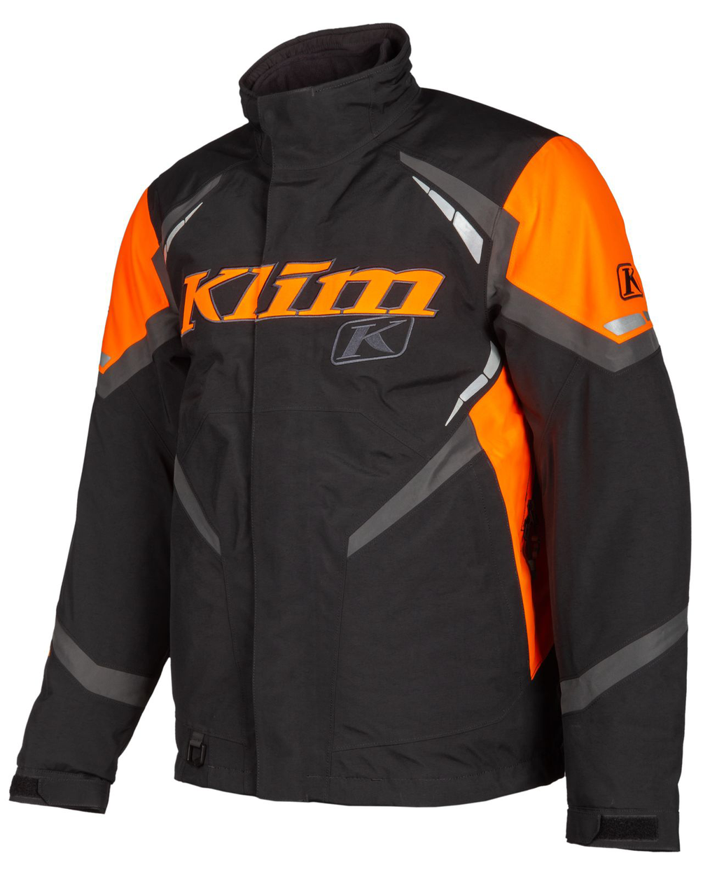 [Color:::Black / Strike Orange] Klim Keweenaw Jacket