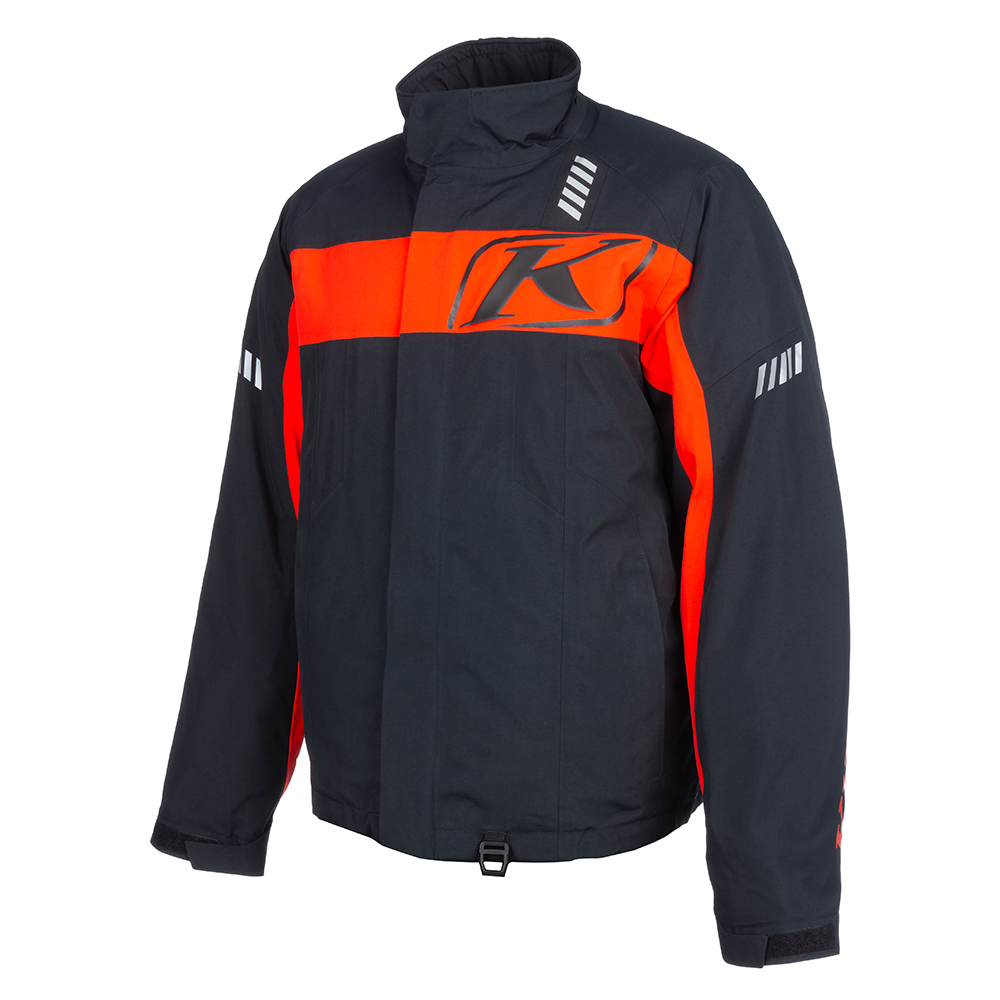 [Color:::Black / Fiery Red] Klim Keweenaw Jacket