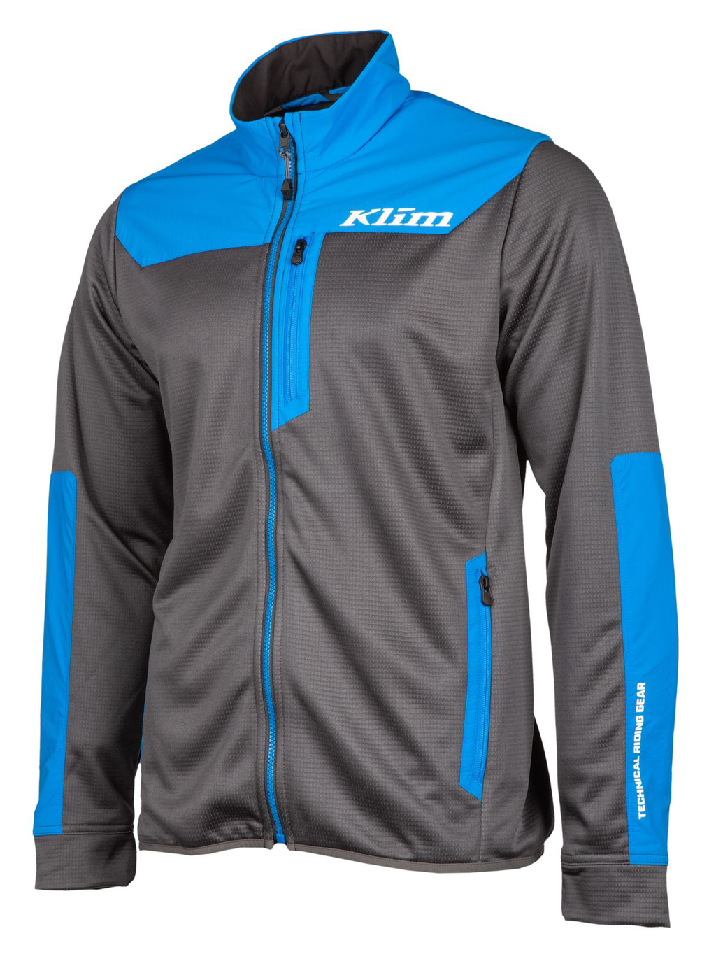 [Color:::Electric Blue Lemonade - Asphalt] Klim Alloy Jacket