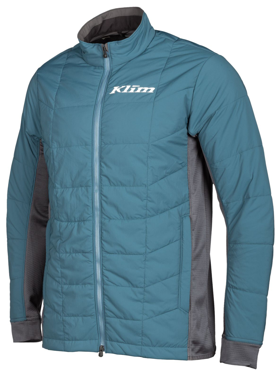 [Color:::Petrol - Asphalt] Klim Override Alloy Jacket
