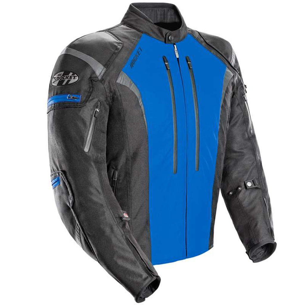 [Color:::Black-Blue] JOE ROCKET ATOMIC 5.0 TEXTILE JACKET