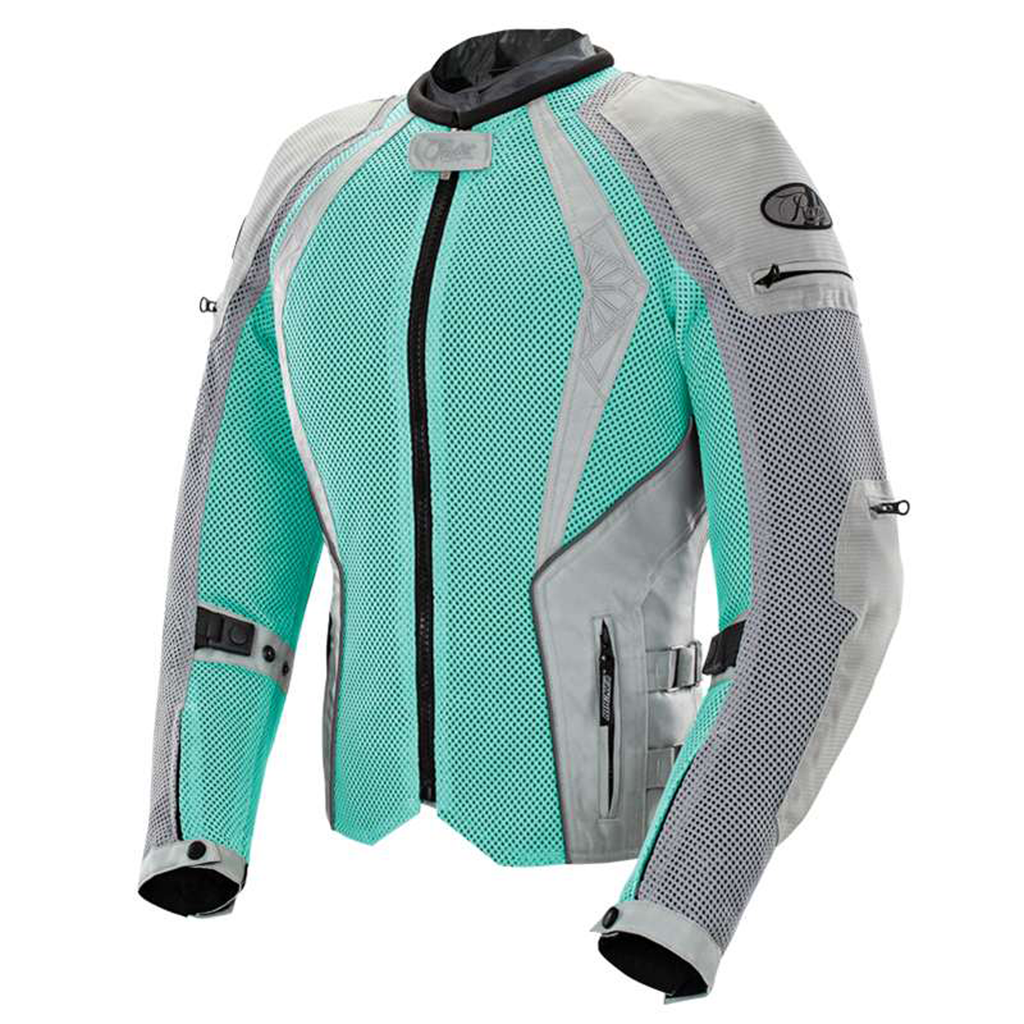 [Color:::Mint-Silver] JOE ROCKET LADIES CLEO ELITE MESH JACKET