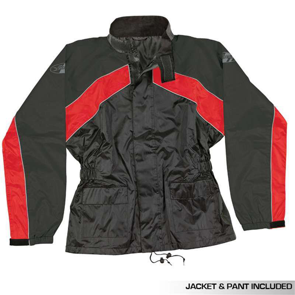 [Color:::Black / Red] JOE ROCKET RS-2 2-PIECE RAINSUIT