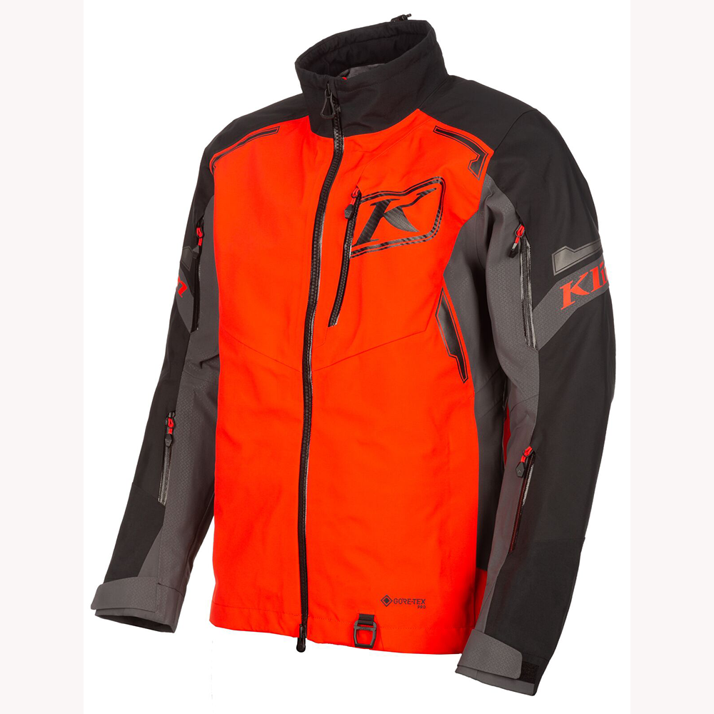 [Color:::Fiery Red - Black] Klim Valdez Jacket