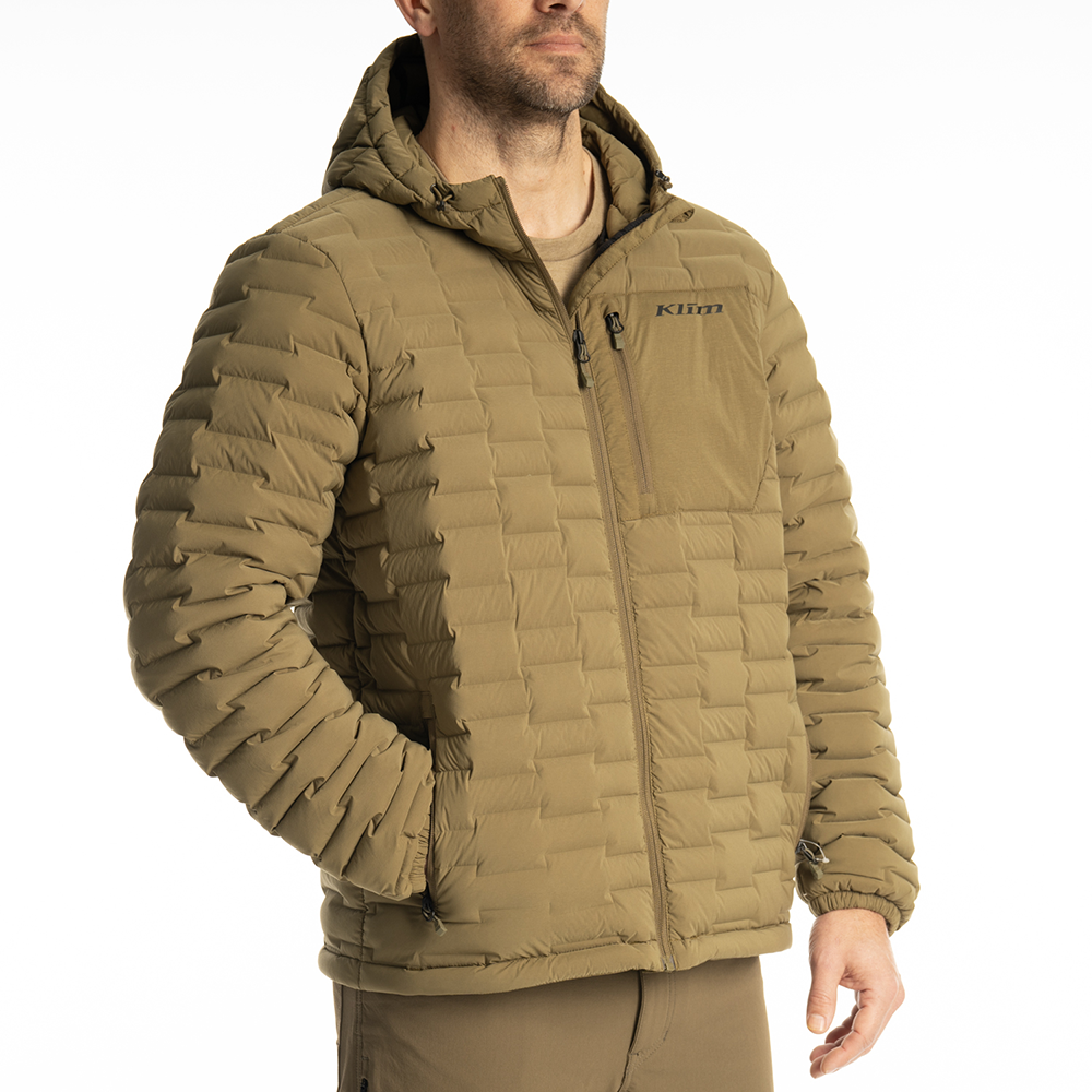 Klim Boulder Stretch Down Hooded Jacket Klim USA