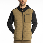 [Color:::Dark Olive - Black] Klim Boulder Stretch Down Hybrid Hoodie