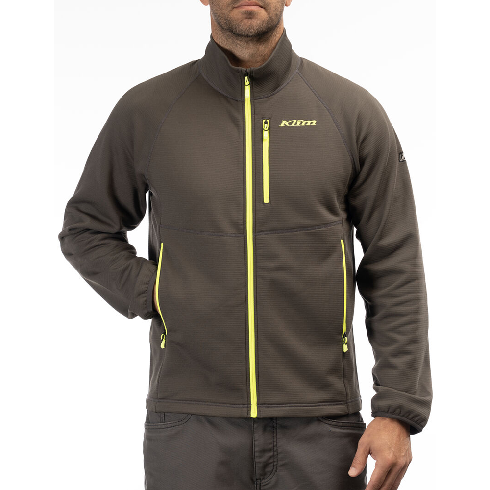 [Color:::Asphalt / Hi Vis] Klim Highline Jacket