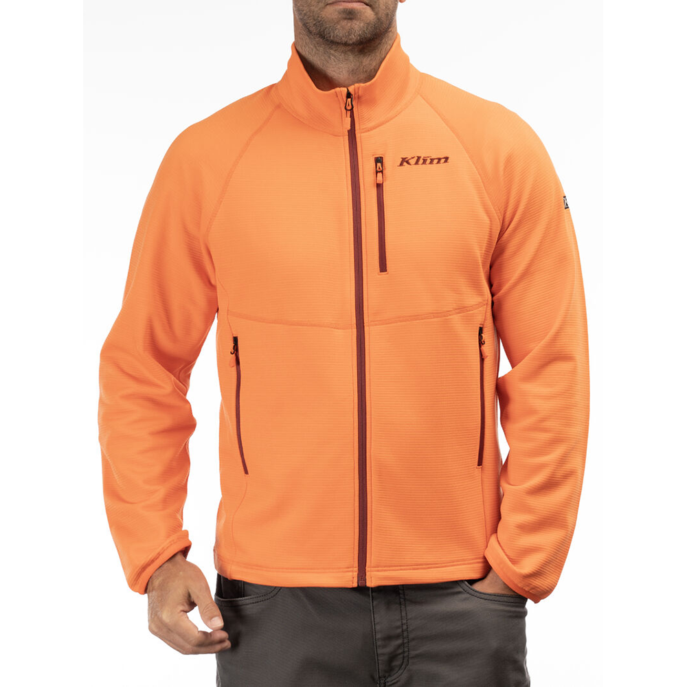 [Color:::Red Orange - Cabernet] Klim Highline Jacket