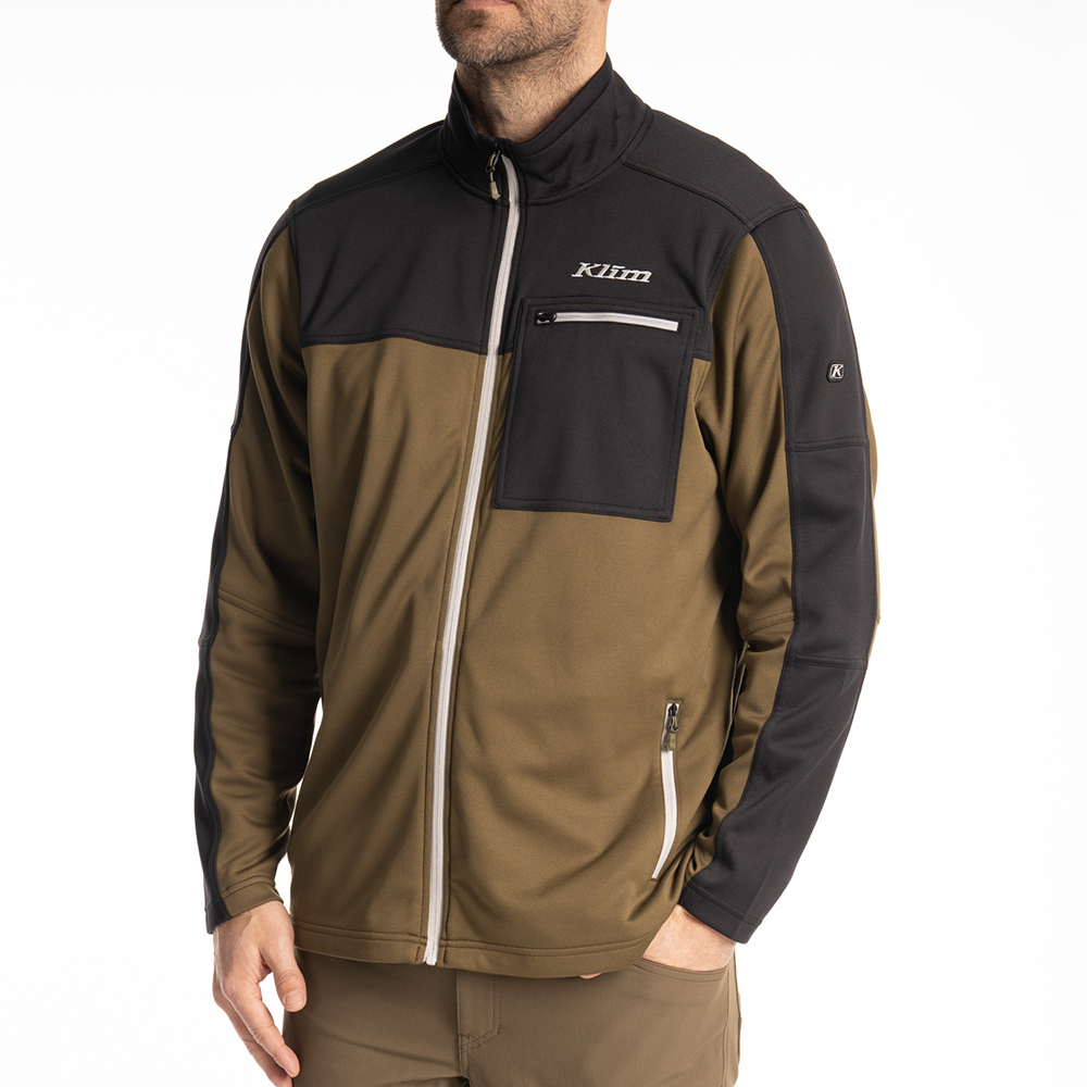 [Color:::Dark Olive-Black] Klim Glacier Jacket