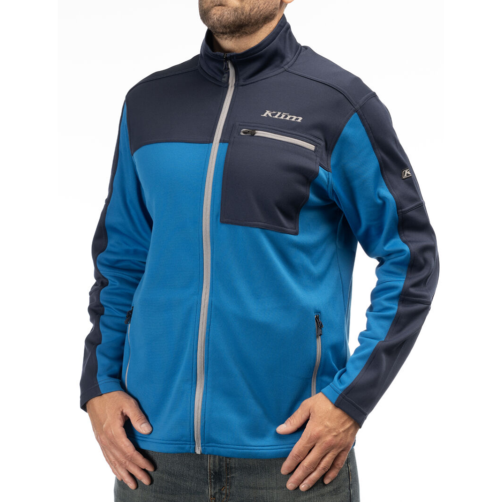 [Color:::Imperial Blue - Dress Blue] Klim Glacier Jacket