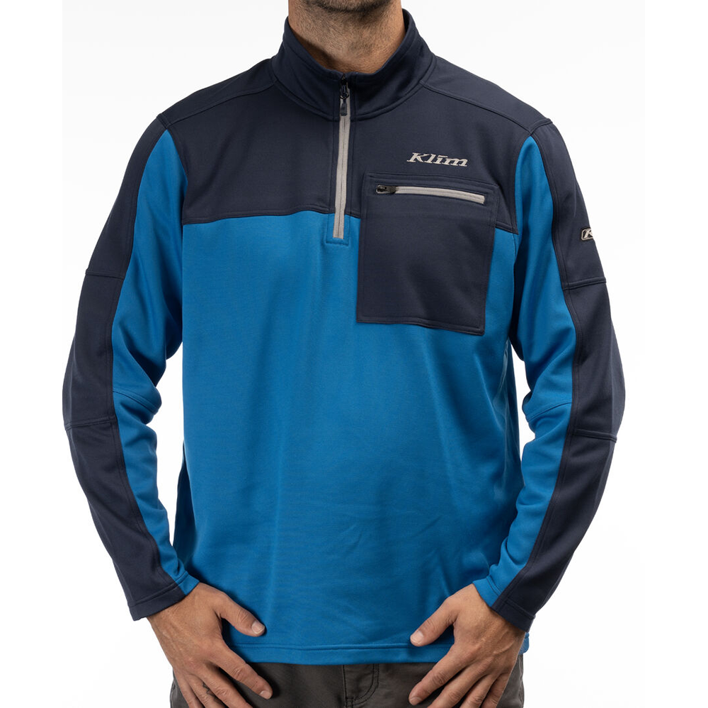 [Color:::Imperial Blue - Dress Blue] Klim Glacier 1/4 Zip