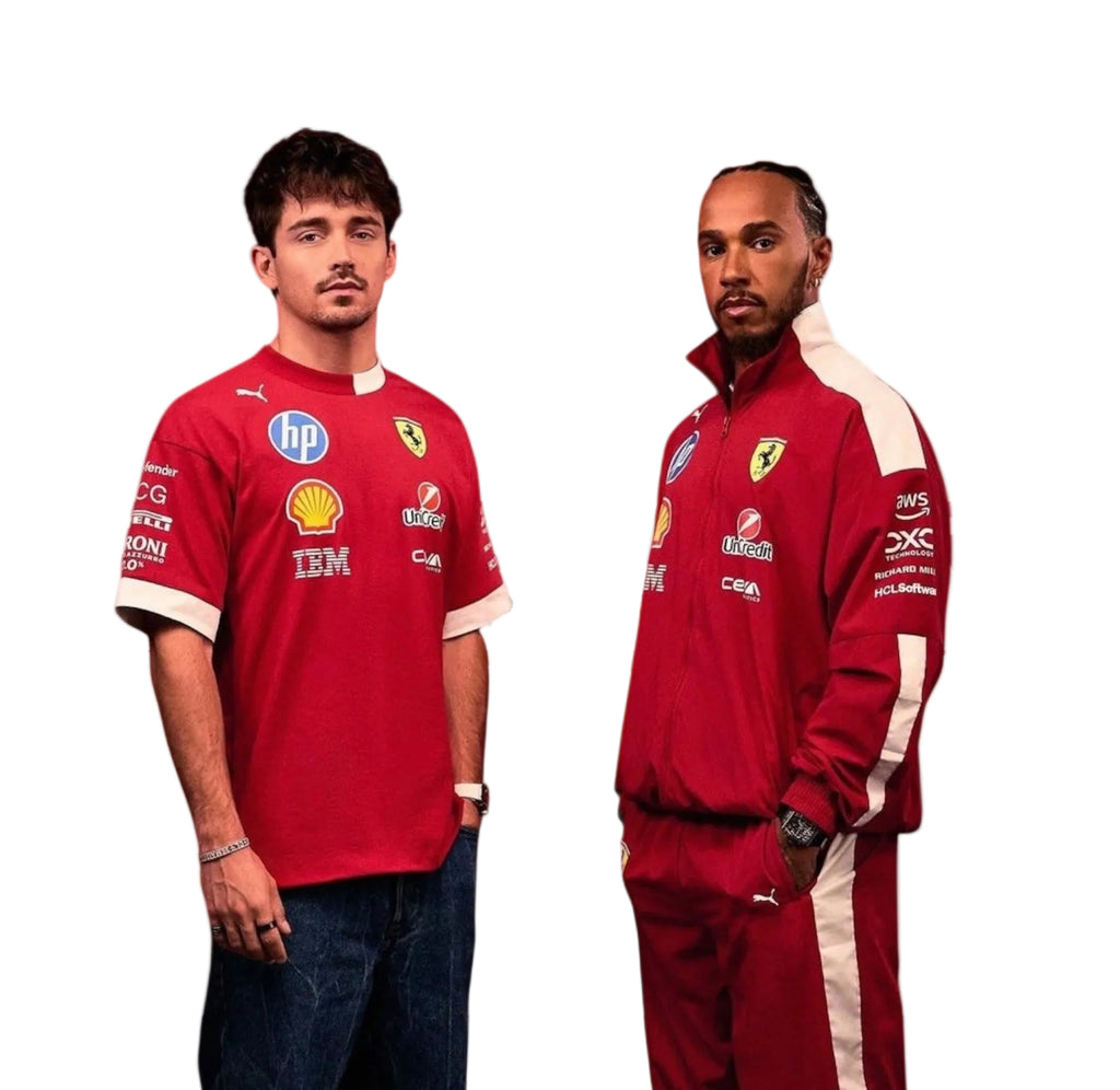 F1 Scuderia Ferrari 2025 Oversized Driver Replica T-shirt Endless Racegear