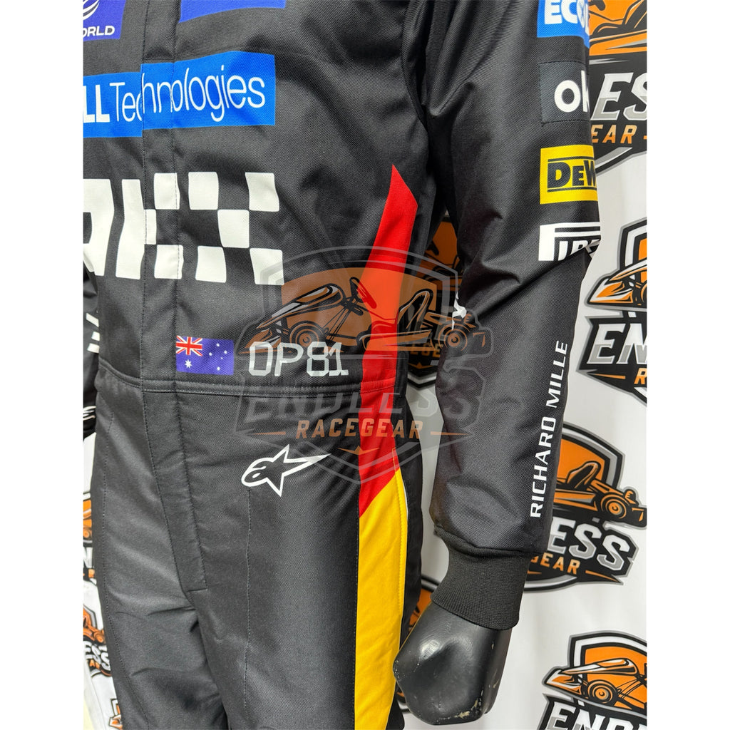 2025 McLaren Sliver Stone F1 Racing Team Suit | Sliver Stone GP Endless Racegear