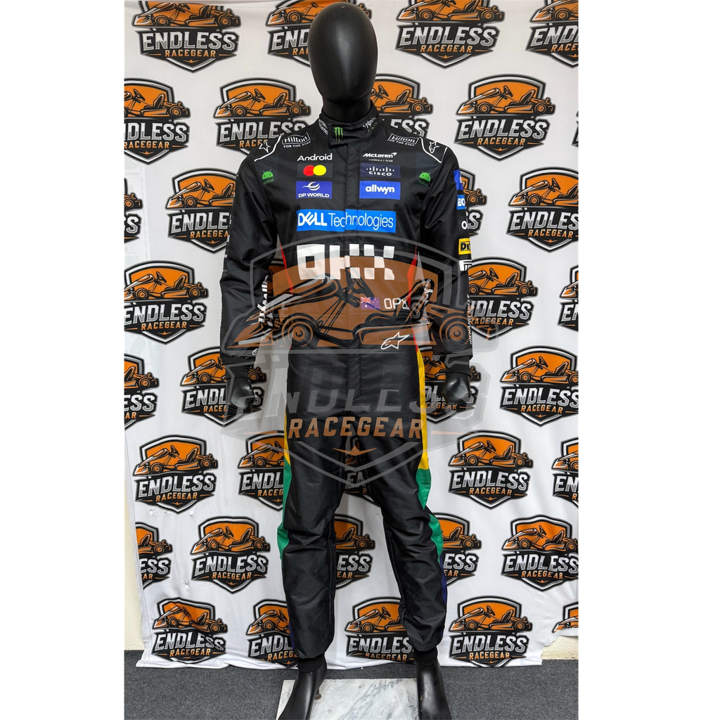 2025 McLaren Sliver Stone F1 Racing Team Suit | Sliver Stone GP Endless Racegear