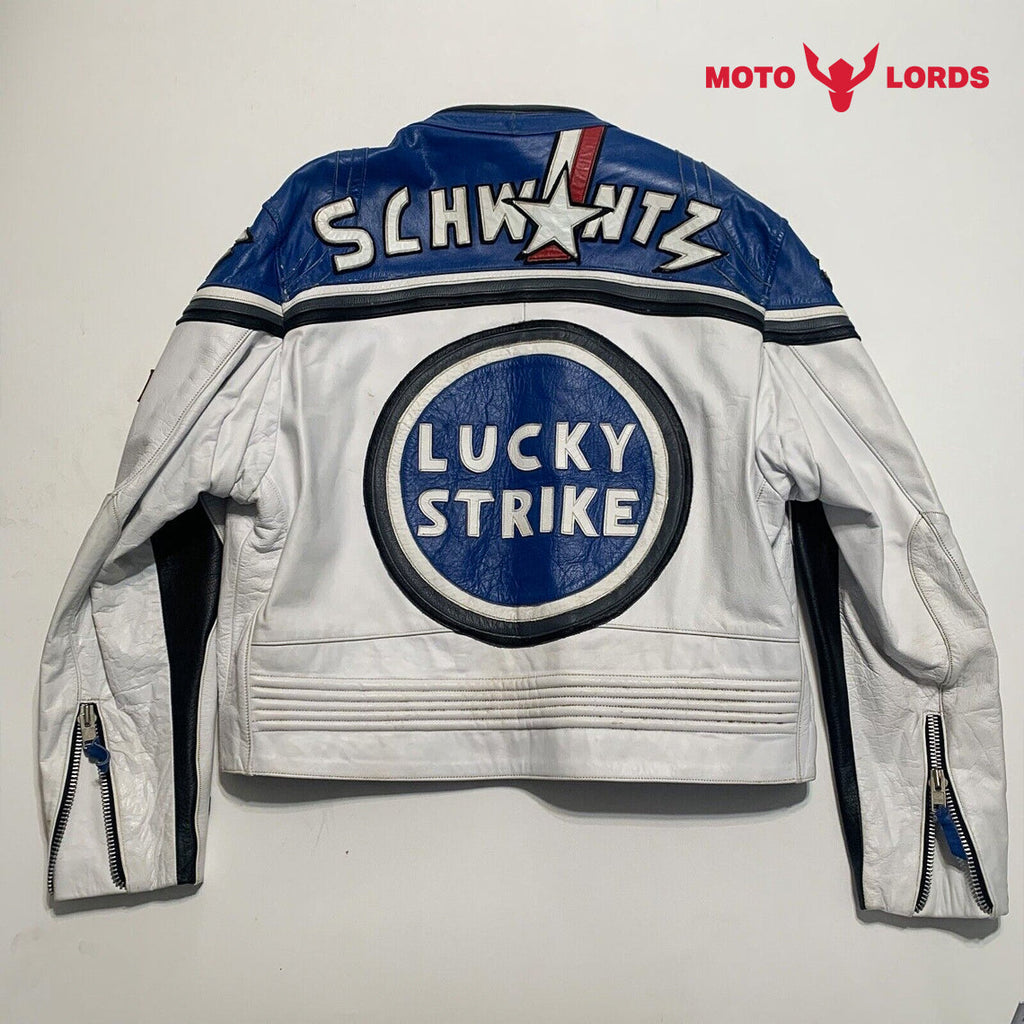 Lucky Strike Casual Moto Leather Jacket Endless Racegear
