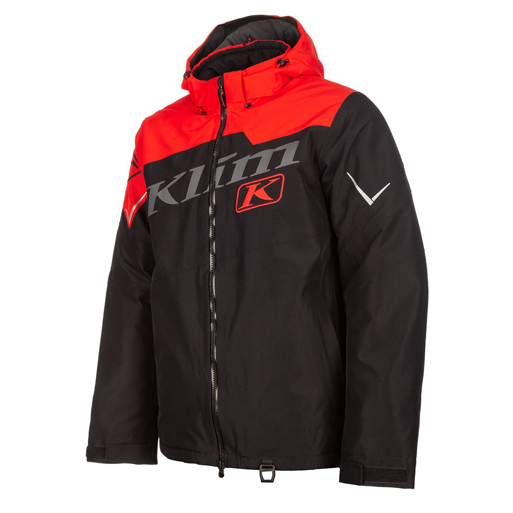 [Color:::Black - Fiery Red] Klim Instinct Jacket
