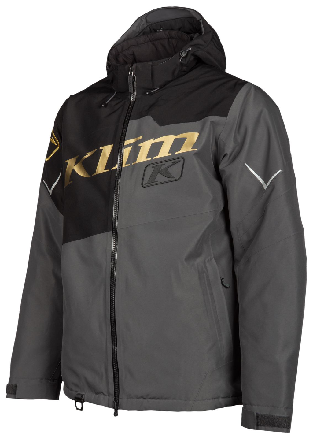 [Color:::Black - Metallic Gold] Klim Instinct Jacket