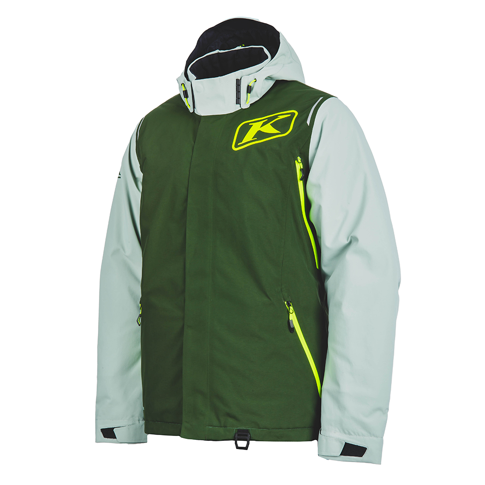 [Color:::Kombu Green / HiVis] Klim Element Jacket