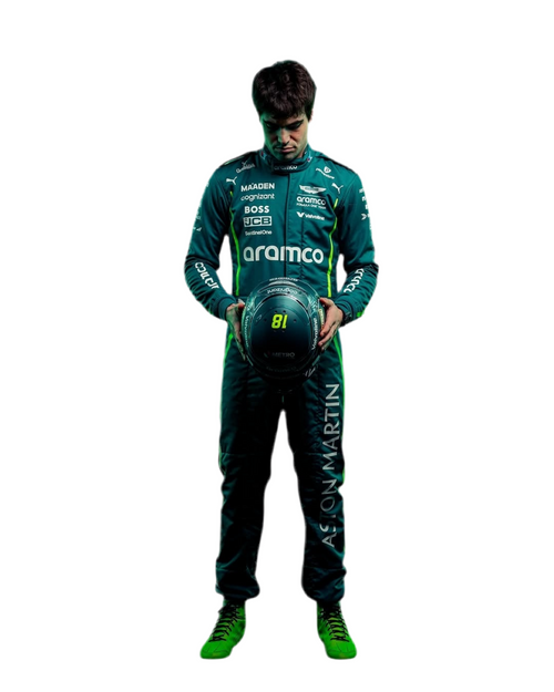 2025 Lance Stroll Aston Martin F1 Team Race Suit | Replica Race Suit Endless Racegear