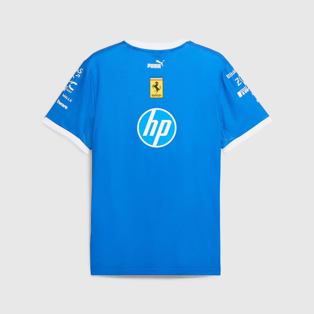 Scuderia Ferrari F1 Special Edition Monza GP Team T-Shirt - Blue Endless Racegear