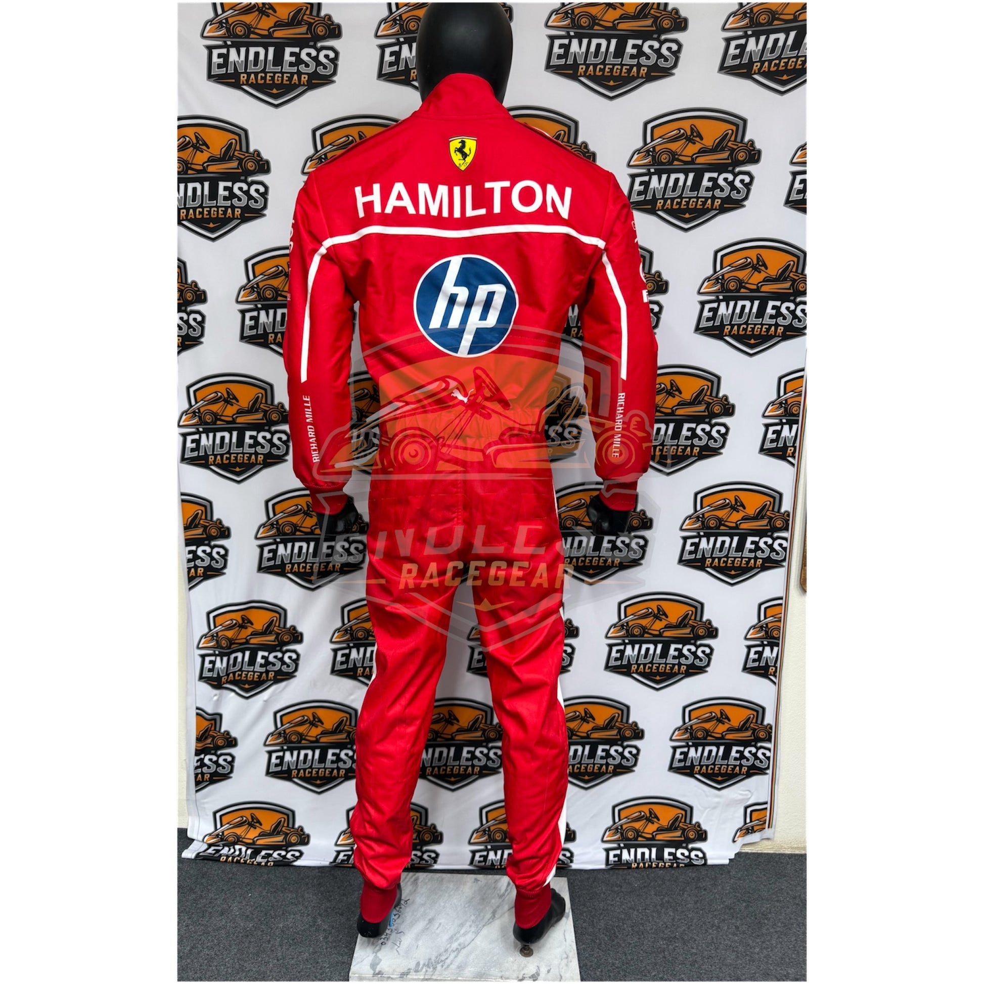 2025 Charles Leclerc Scuderia Ferrari HP F1 Replica Race Suit Endless Racegear