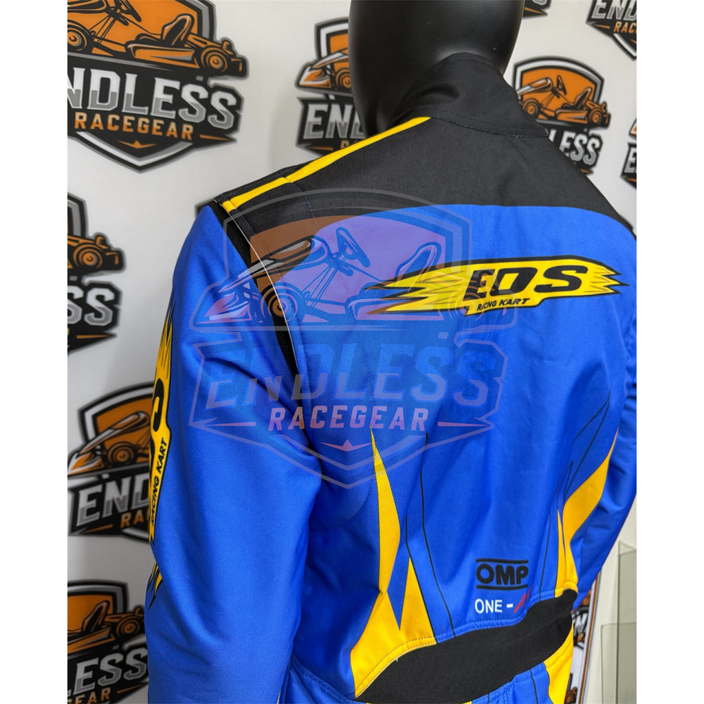 EOS 2021 OMP Overall Go Kart Replica Racing Sublimation Printed Suit Endless Racegear