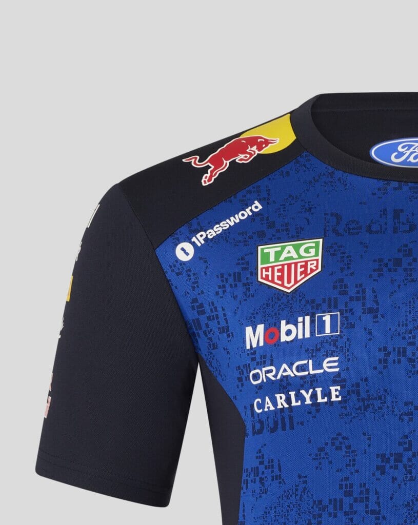 Red Bull Racing F1 Men's 2026 Team T-Shirt- Blue/Navy Red Bull Racing