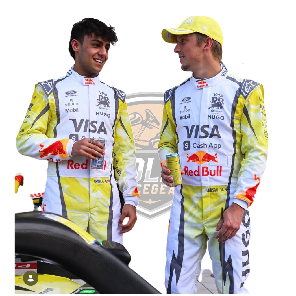 2026 Visa Cash App Vcarb Yellow F1 Team Replica Racing Suit Endless Racegear