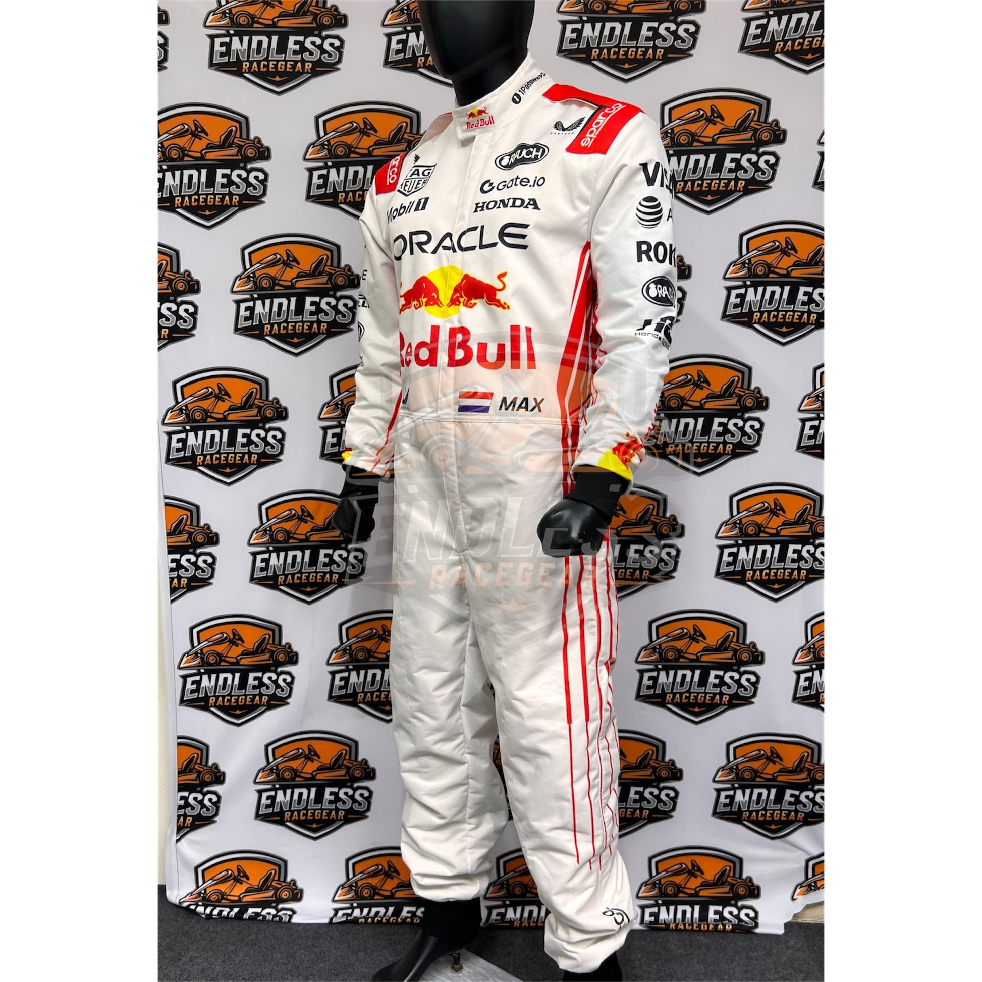 2025 Max Verstappen Japanese Redbull F1 Replica Race Suit Endless Racegear